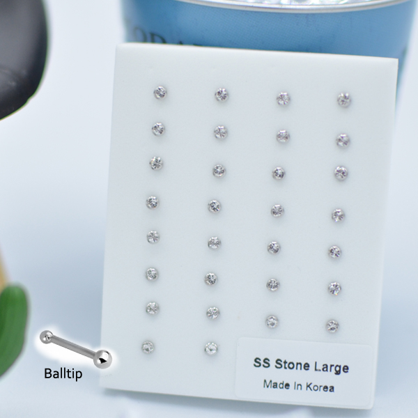 316-06 Silver Ball Tip (30pcs/Pad)