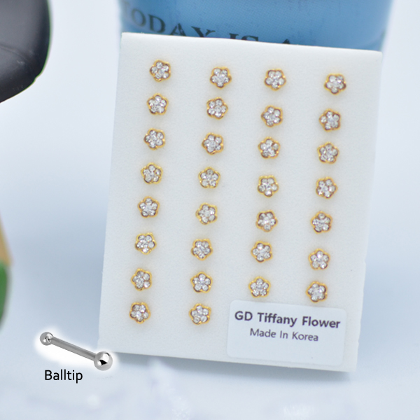 316-13 Gold Ball Tip (30pcs/Pad)