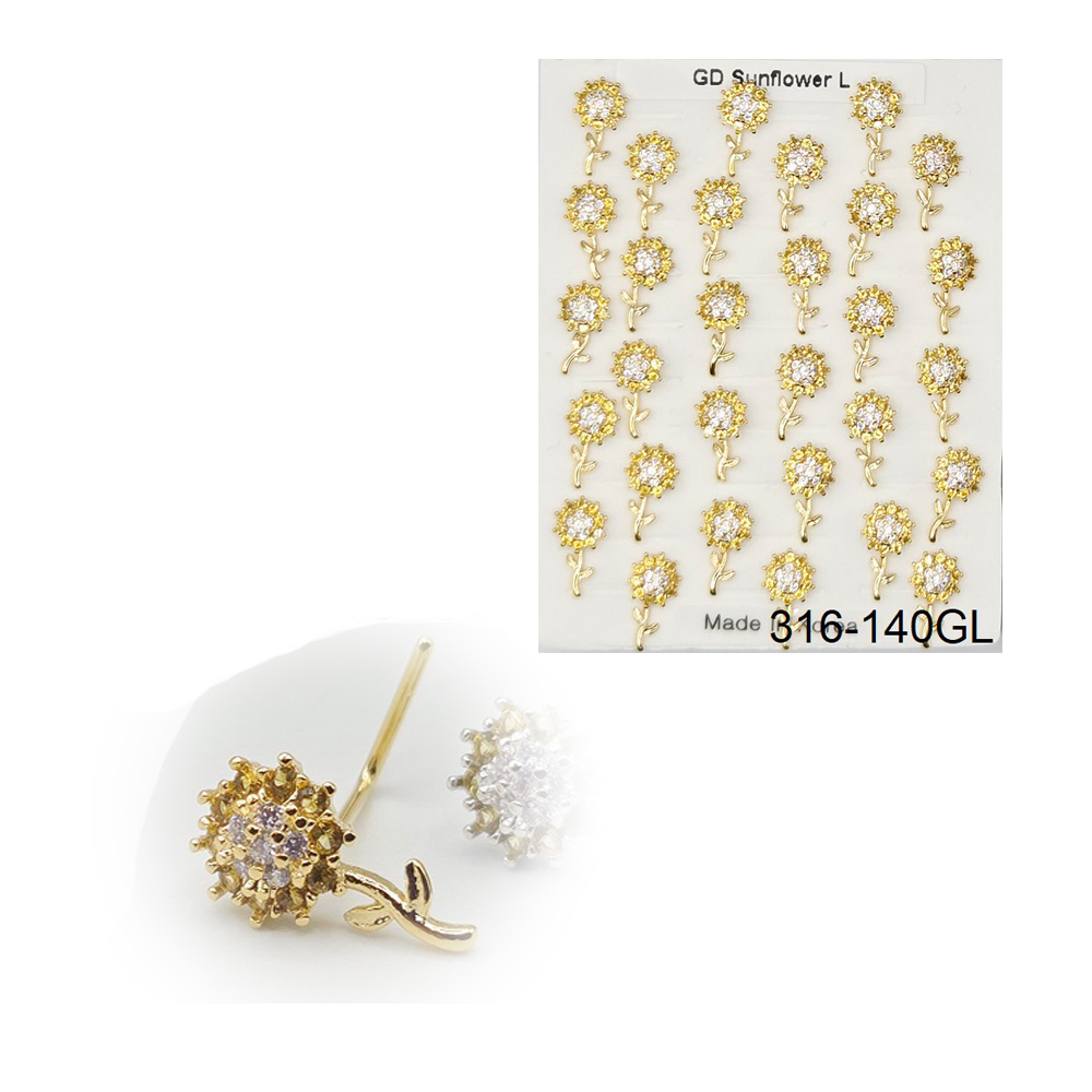 316-140 Gold L Type (30pcs/Pad) 316-140 Gold L Type (30pcs/Pad)