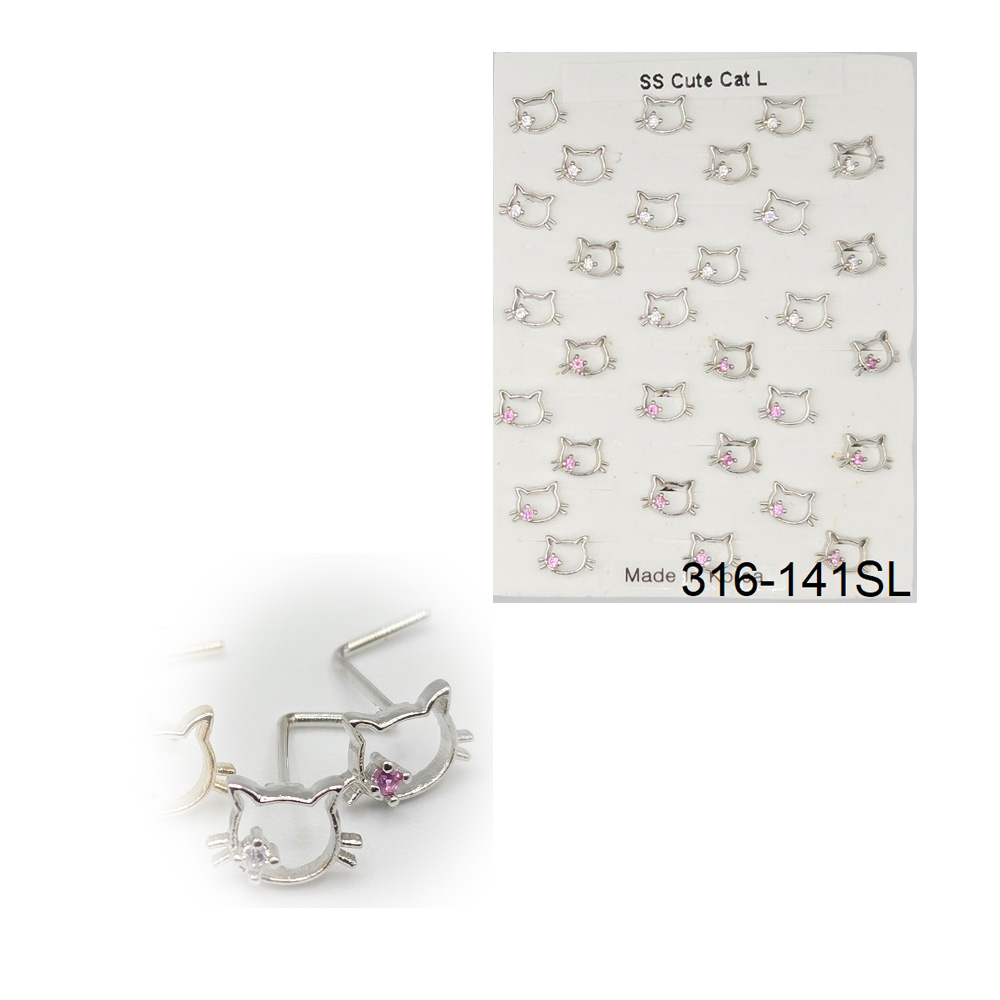 316-141 Silver L Type (30pcs/Pad) 316-141 Silver L Type (30pcs/Pad)