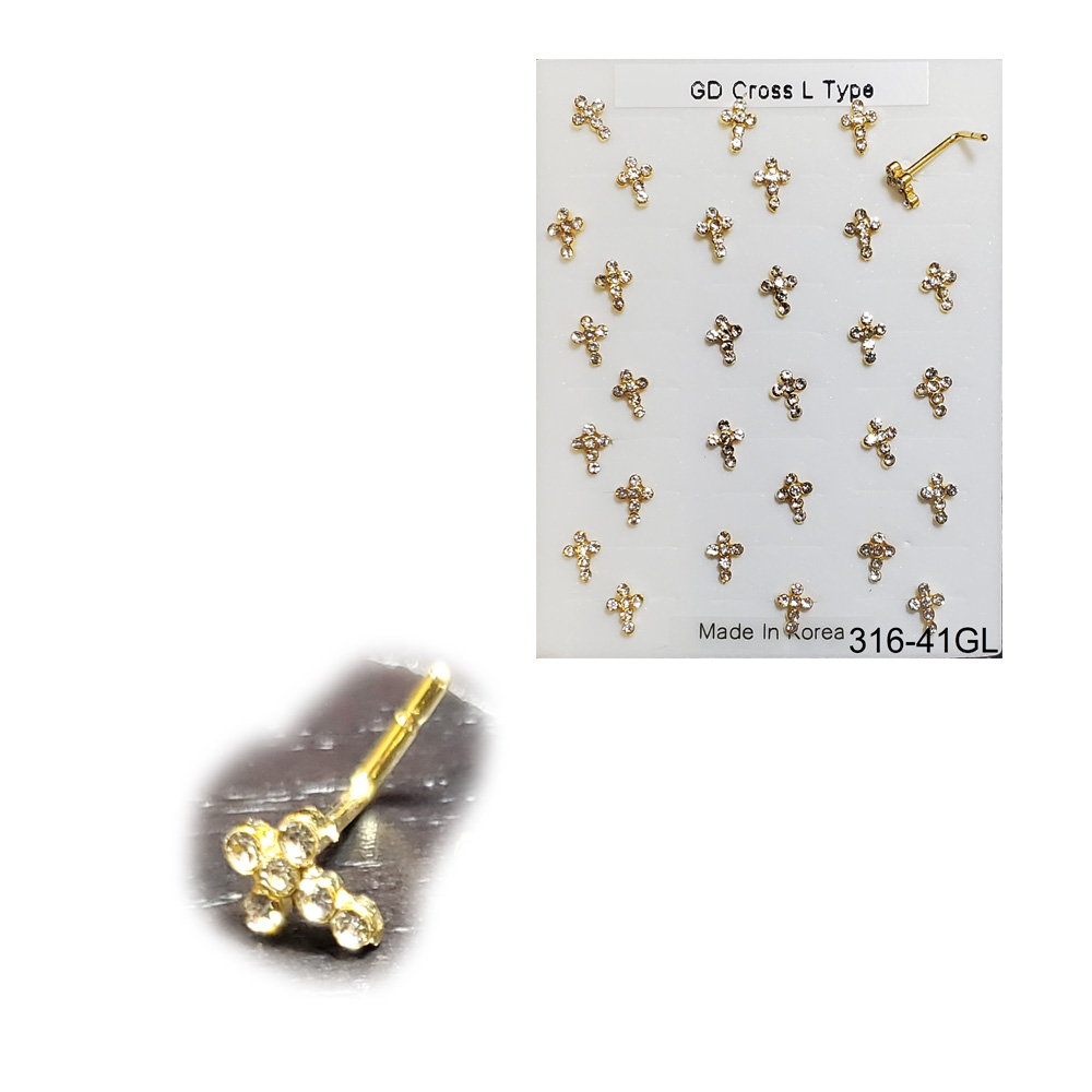 316-41 Gold Hoop (30pcs/Pad) 316-41 Gold Hoop (30pcs/Pad)