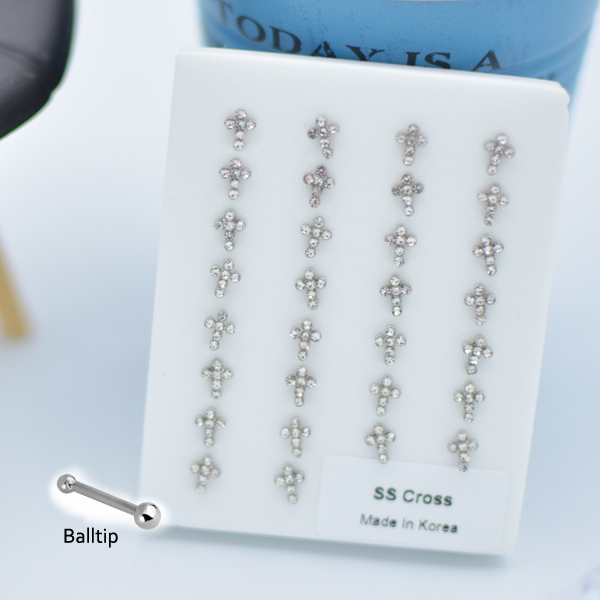 316-41 Silver Hoop (30pcs/Pad)