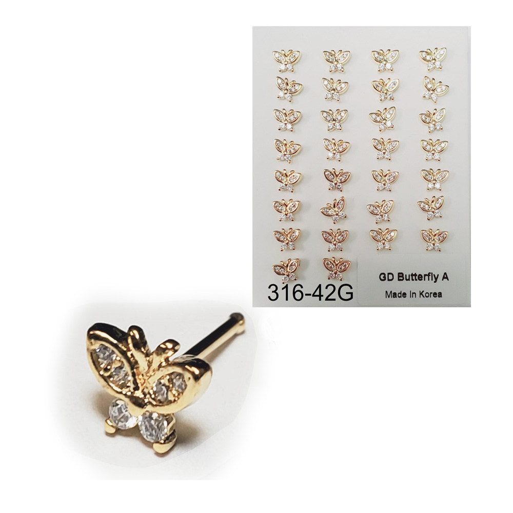 316-42 Gold Ball Tip (30pcs/Pad)