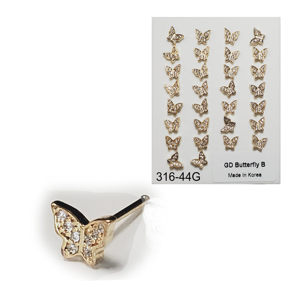 316-44 Gold Ball Tip (30pcs/Pad)