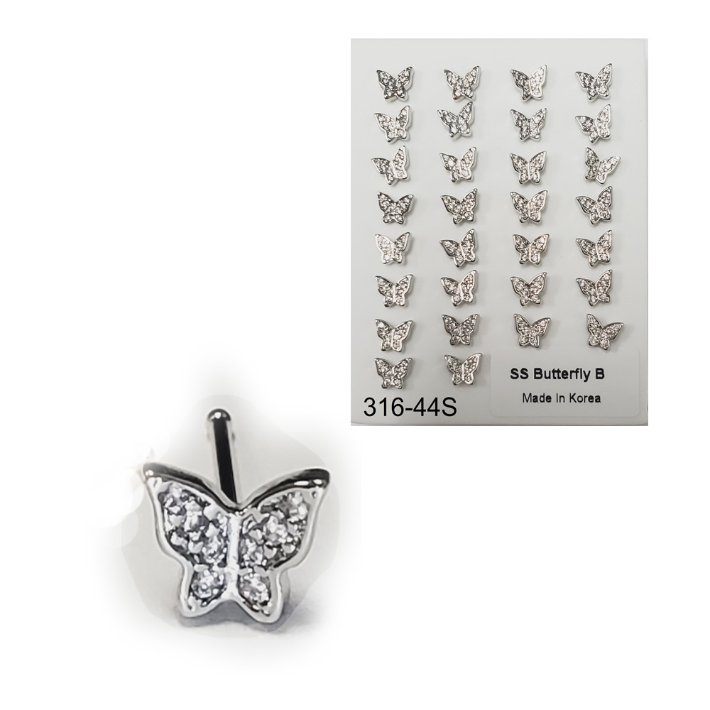 316-44 Silver Ball Tip (30pcs/Pad)