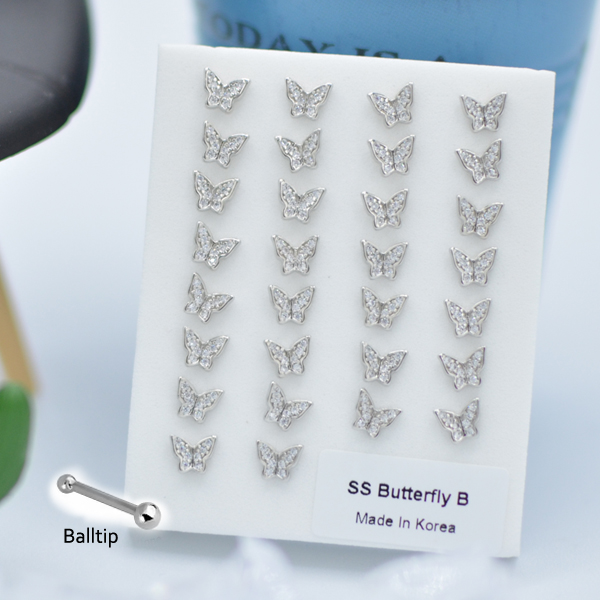 316-44 Silver Ball Tip (30pcs/Pad)