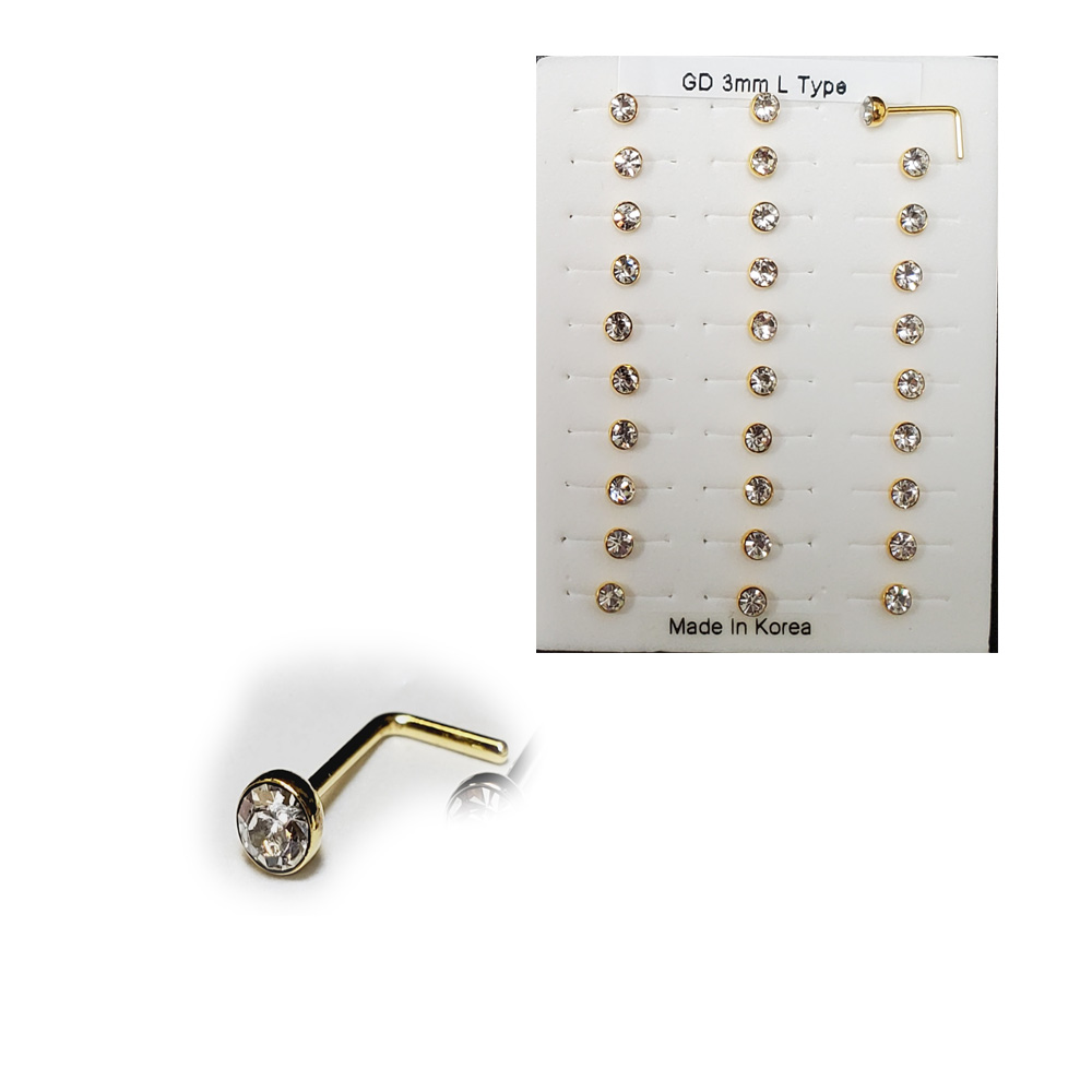 316-60 Gold L Type (30pcs/Pad)