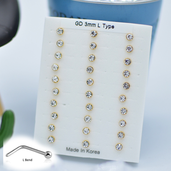 316-60 Gold L Type (30pcs/Pad)