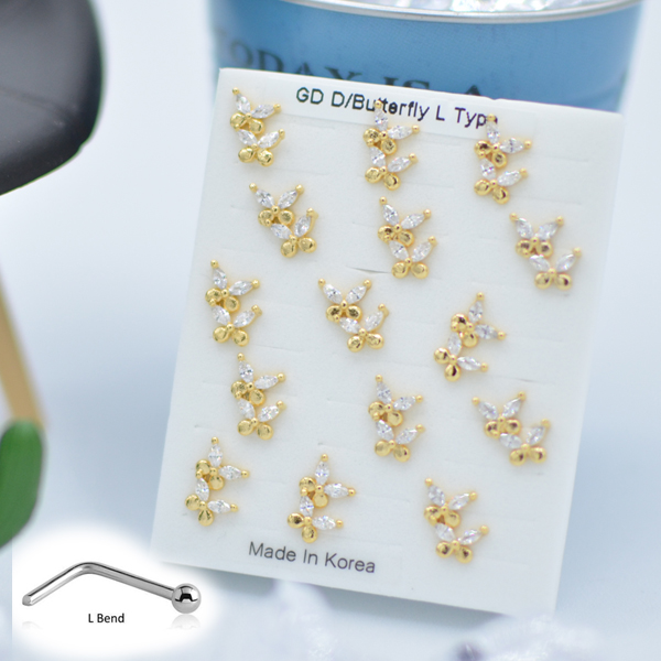 316-76 Gold L Type (15pcs/Pad)