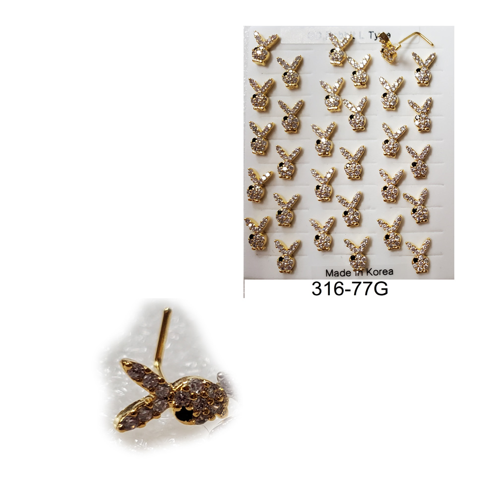316-77 Gold L Type (30pcs/Pad)