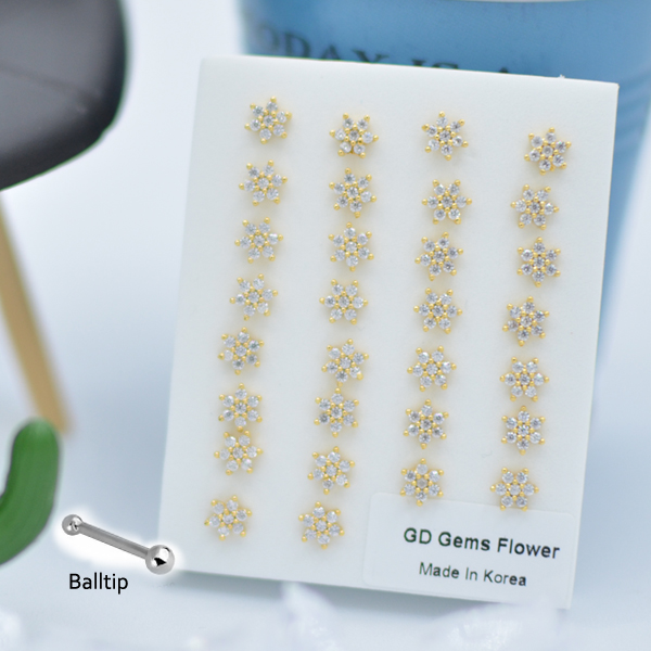 316-86 Gold L Type (30pcs/Pad)