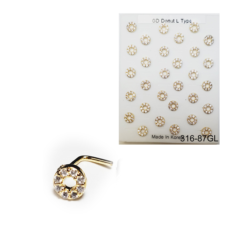 316-87 Gold Ball Tip (30pcs/Pad)