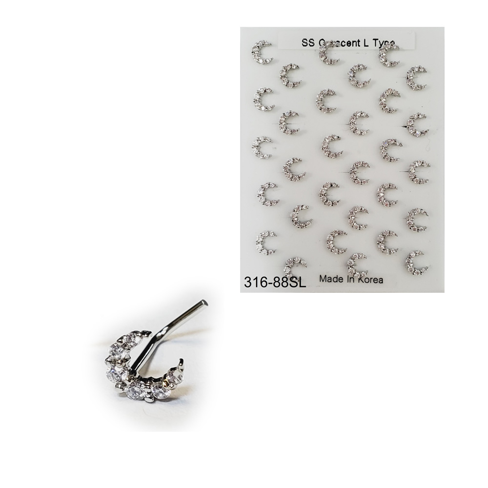 316-88 Silver L Type (30pcs/Pad)