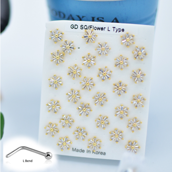 316-91 Gold L Type (30pcs/Pad)