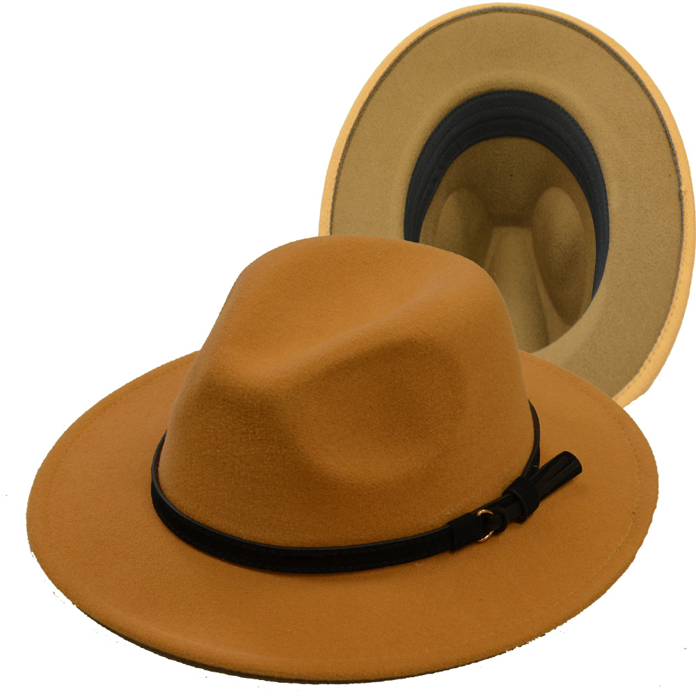 1799 Camel and Camel Bottom Fedora