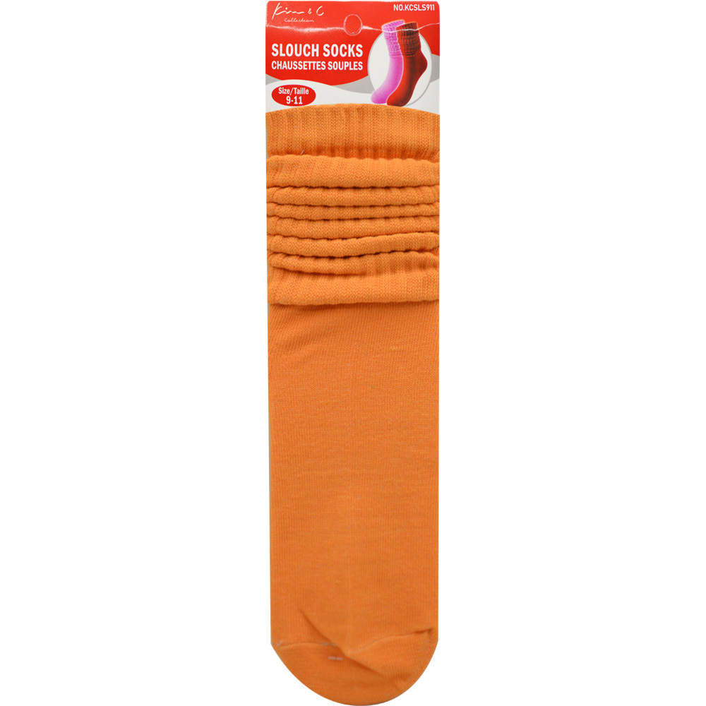 Slouch Socks 9-11 Yellow (6pair/Pack) Slouch Socks 9-11 Yellow (6pair/Pack)