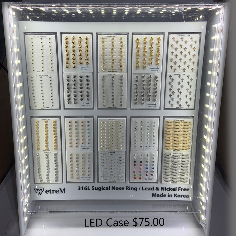 001 LED Nose ring case 001 LED Nose ring case